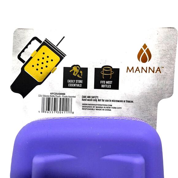 Manna Purple Bottle Pouch Bag With Western Charms - Stanley - Crocs - Bogg NWT - Picture 4 of 4